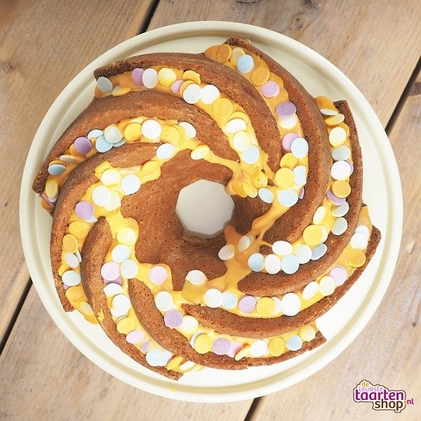 Recipe Confetti Bundt Cake