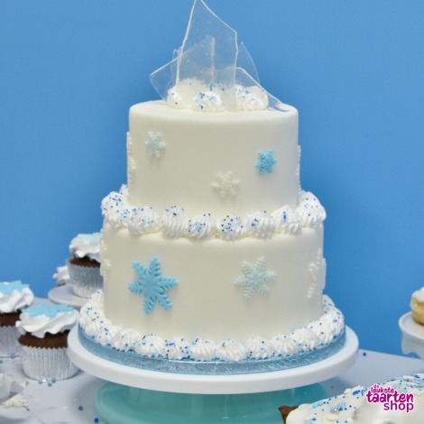 How to: Decorate a Winter Cake